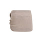 Brown Lyocell Mini Skirt