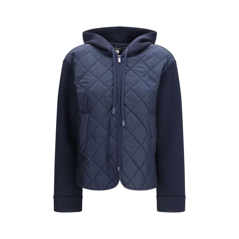 Blue Polyester Sweatshirt