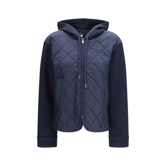 Blue Polyester Sweatshirt