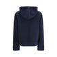 Blue Polyester Sweatshirt