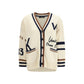 Beige Cotton Cardigan
