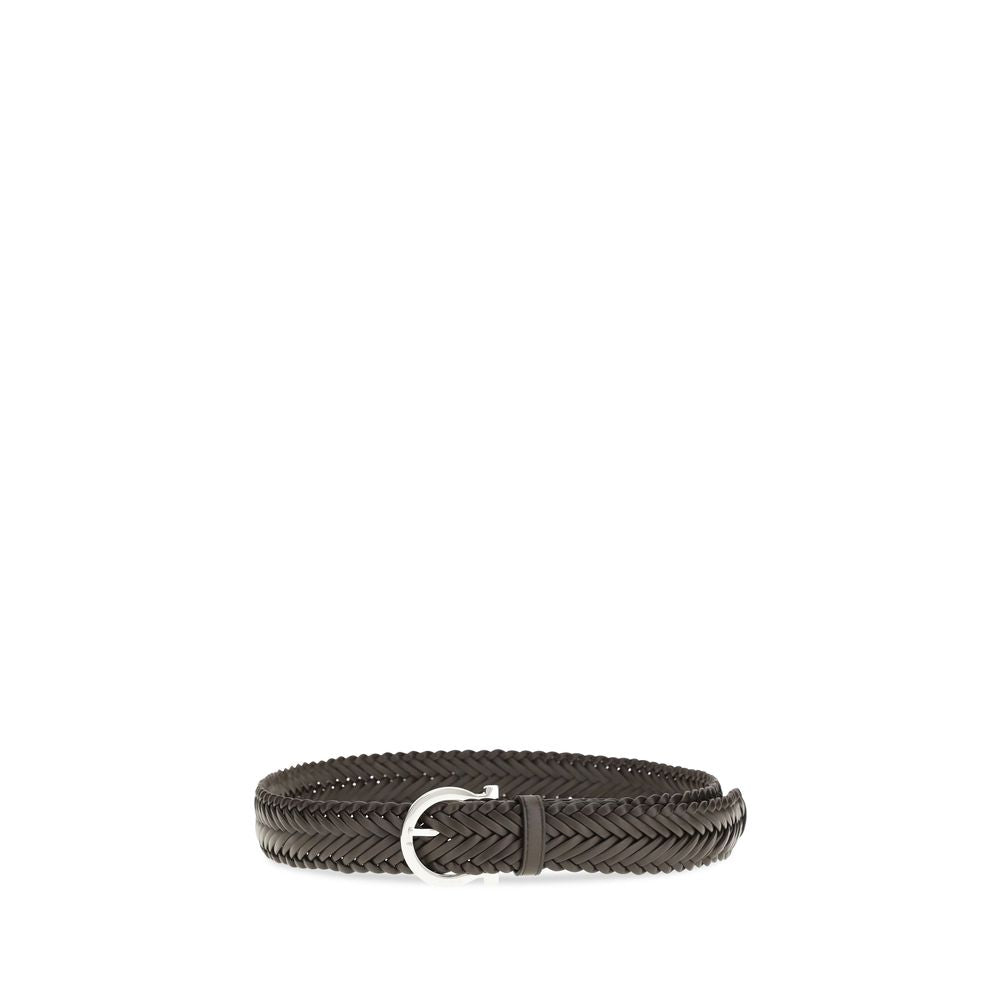 Brown Calf Leather Bos Taurus Regular Belt