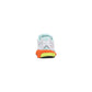White Textile Athletic Sneakers