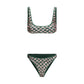 Multicolor Polyester Bikini