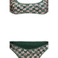 Multicolor Polyester Bikini
