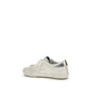 White Calf Leather Bos Taurus Low Top Sneakers