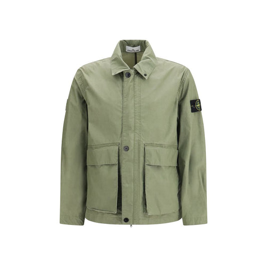 Bicolor Polyester Coat
