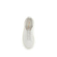 White Calf Leather Bos Taurus Low Top Sneakers