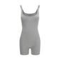 Gray Cotton Jumpsuit