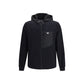 Black Cotton Full-Length Jacket