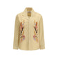 Beige Cotton Pattern Shirt