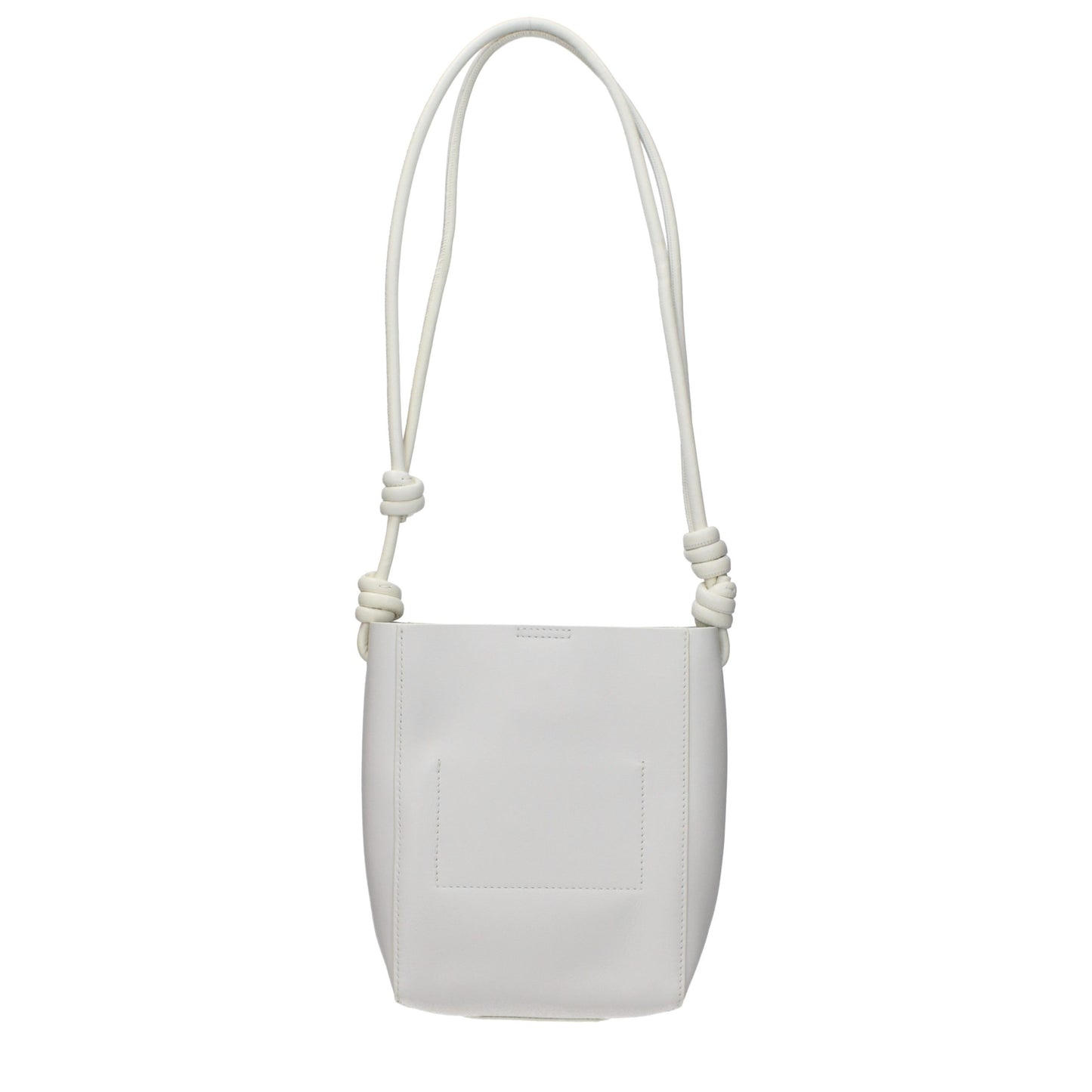 Beige Leather Shoulder Bag