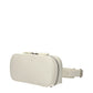 Beige Leather Crossbody Bag