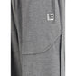 Gray Rayon Casual Pants