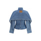 Blue Cotton Denim Jacket