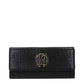 Black Leather Clutch Bag