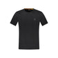 Black Cotton Men T-Shirt