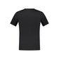 Black Cotton Men T-Shirt