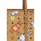 Brown Fabric Shoulder Bag