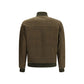 Brown Calf Leather Bos Taurus Bomber