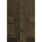 Brown Calf Leather Bos Taurus Bomber