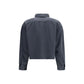 Gray Cotton Dress Shirt