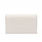 White Avenue Leather Shoulder Strap Bag