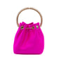 Fuchsia Bon Bon Satin Bucket
