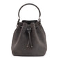 Dark Grey Bon Bon Suede Bucket