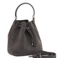 Dark Grey Bon Bon Suede Bucket