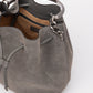Dark Grey Bon Bon Suede Bucket