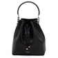 Black Bon Bon Leather Bucket