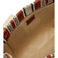 Brown Linen Tote Bag