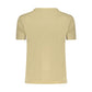 Beige Cotton Women T-Shirt