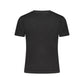 Black Cotton Womens T-Shirt