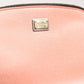 Beige Leather DG Logo Zip Around Hand Purse Pouch Wallet