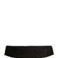 Black Velvet Wide Belt Waist  Cummerband Men