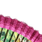 Multicolor Scenery Decorative Folding Tassel Hand Fan