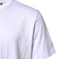 White Cotton DG Logo Embroidery Men T-shirt