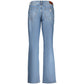 Azzurro Cotton Women Jeans