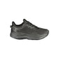 Black Polyester Men Sneaker