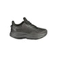 Black Polyester Women Sneaker