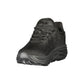 Black Polyester Women Sneaker