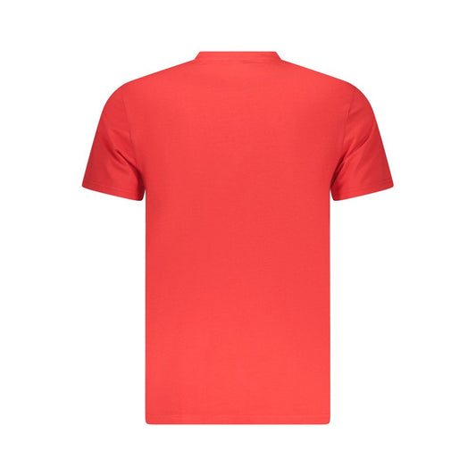 Red Cotton Men's T-Shirt