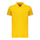 Yellow Cotton Mens Polo Shirt