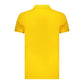 Yellow Cotton Mens Polo Shirt