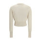 Beige Cotton Cardigan