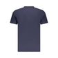 Neon Blue Cotton Mens T-Shirt