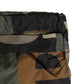 Multicolor Camouflage High Swim Brief Swimwear