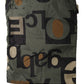 Multicolor Camouflage High Swim Brief Swimwear